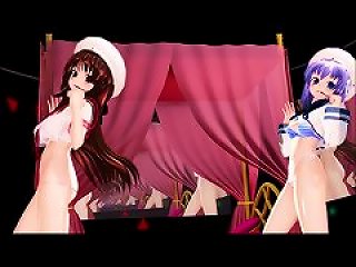 Two Mmd Characters Indulge In More Than Just Dancing In Video